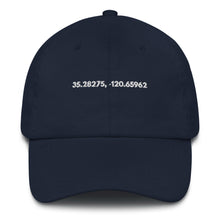 Load image into Gallery viewer, San Luis Obispo - Long and Lat Dad Hat
