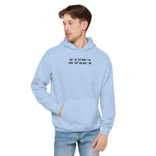 Load image into Gallery viewer, San Luis Obispo - Coordinates Unisex Fleece Hoodie