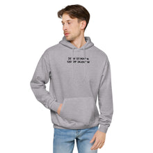 Load image into Gallery viewer, San Luis Obispo - Coordinates Unisex Fleece Hoodie