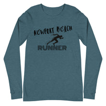 Load image into Gallery viewer, Newport Beach - Runner Unisex Long Sleeve Tee