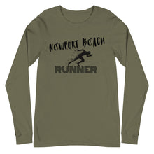 Load image into Gallery viewer, Newport Beach - Runner Unisex Long Sleeve Tee