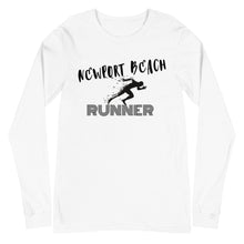 Load image into Gallery viewer, Newport Beach - Runner Unisex Long Sleeve Tee