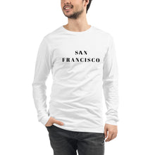 Load image into Gallery viewer, San Francisco - Cable Car Unisex Long Sleeve Tee