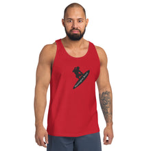 Load image into Gallery viewer, Huntington Beach - Surfer Unisex Tank Top