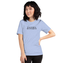 Load image into Gallery viewer, San Luis Obispo - Coordinates Unisex T-Shirt