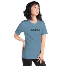 Load image into Gallery viewer, San Luis Obispo - Coordinates Unisex T-Shirt