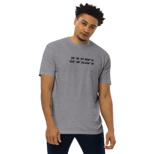 San Luis Obispo - Coordinates Premium Heavyweight Tee