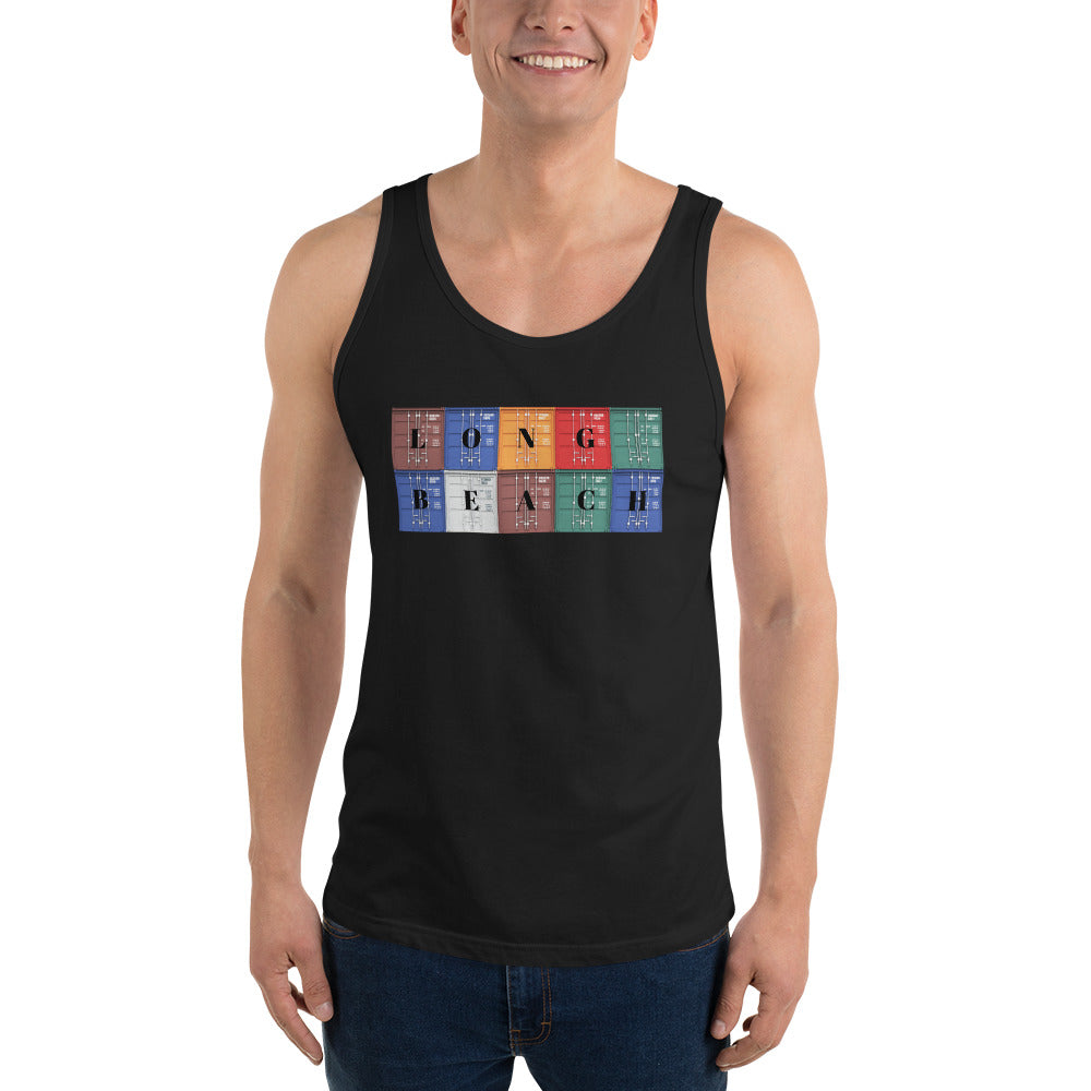 Long Beach - Containers Unisex Tank Top