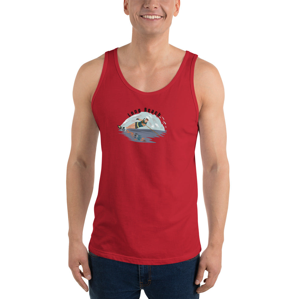 Long Beach - Water Ski Unisex Tank Top