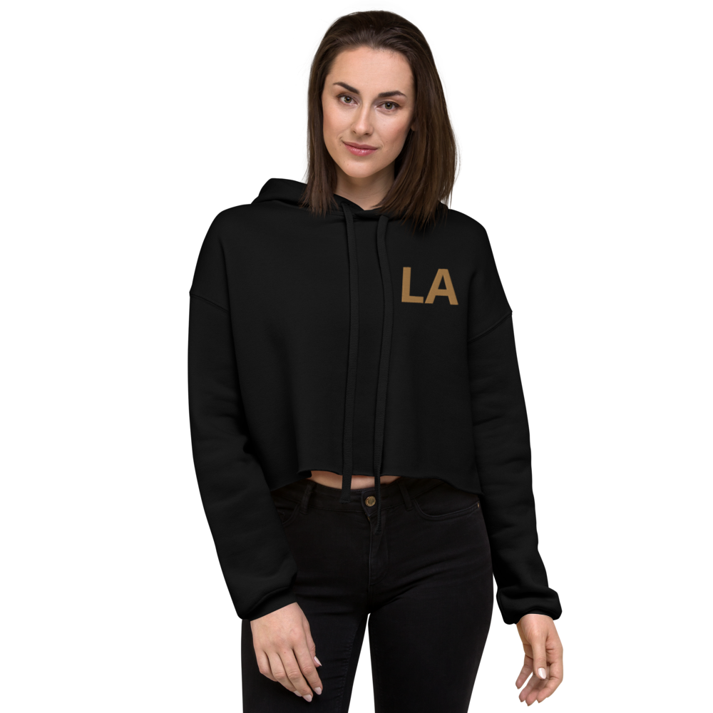 LA Crop Hoodie