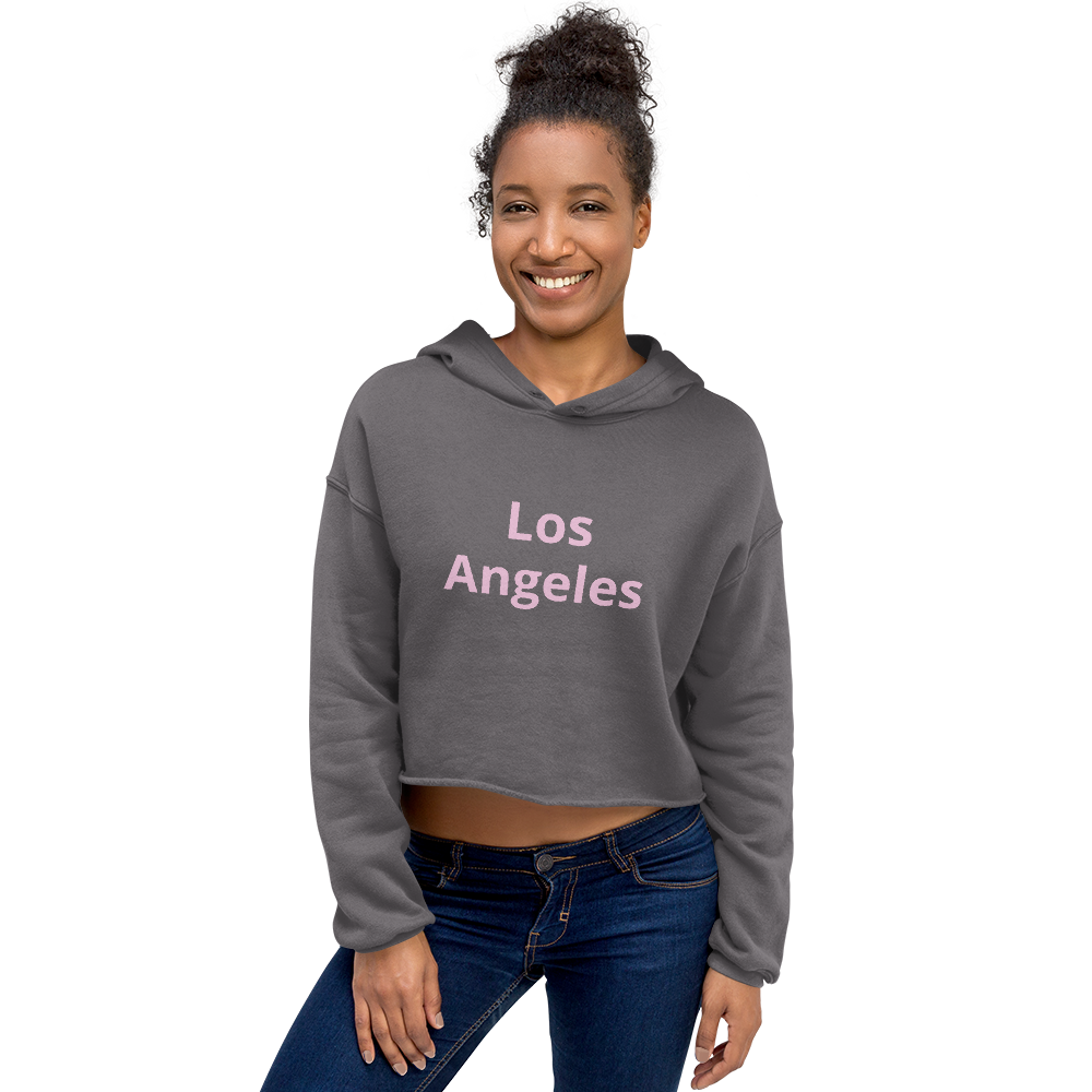 Los Angeles Crop Hoodie