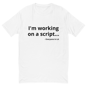 I'm working on a script - T-shirt