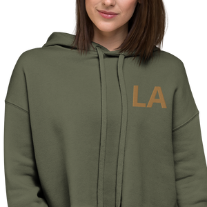 LA Crop Hoodie