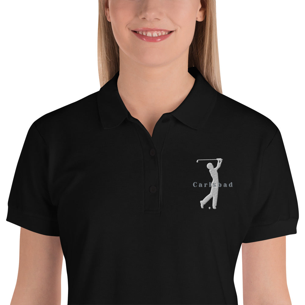 Carlsbad - Whiff Shot Embroidered Women's Polo Shirt