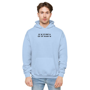 San Luis Obispo - Coordinates Unisex Fleece Hoodie