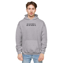 Load image into Gallery viewer, San Luis Obispo - Coordinates Unisex Fleece Hoodie
