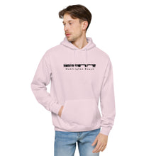 Load image into Gallery viewer, Huntington Beach - Pier Unisex Fleece Hoodie
