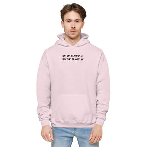 San Luis Obispo - Coordinates Unisex Fleece Hoodie