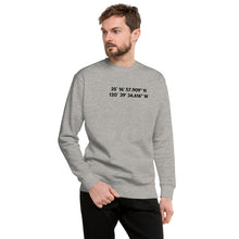 Load image into Gallery viewer, San Luis Obispo - Coordinates Unisex Fleece Pullover
