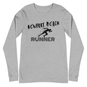 Newport Beach - Runner Unisex Long Sleeve Tee