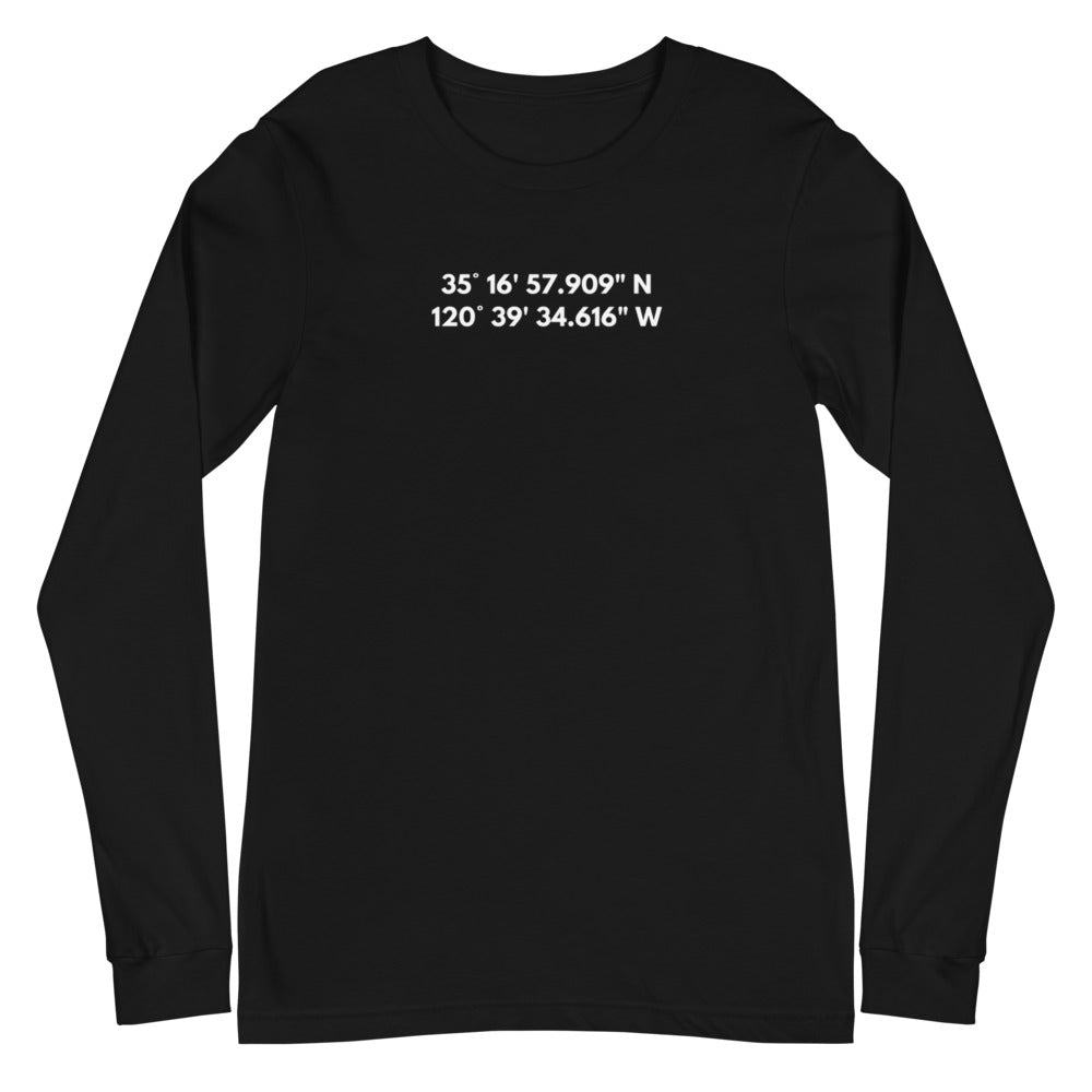 San Luis Obispo - Coordinates Unisex Long Sleeve Tee