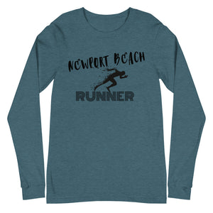 Newport Beach - Runner Unisex Long Sleeve Tee