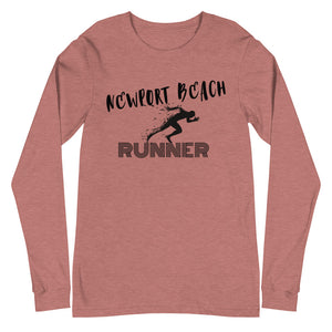 Newport Beach - Runner Unisex Long Sleeve Tee