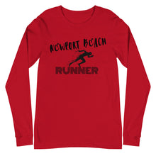 Load image into Gallery viewer, Newport Beach - Runner Unisex Long Sleeve Tee
