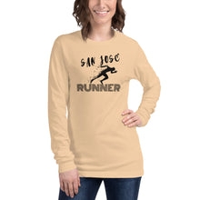 Load image into Gallery viewer, San Jose - Runner Unisex Long Sleeve Tee
