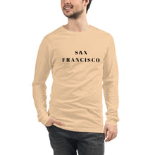 Load image into Gallery viewer, San Francisco - Cable Car Unisex Long Sleeve Tee
