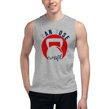 Load image into Gallery viewer, San Jose - Crossfit Unisex Muscle Shirt
