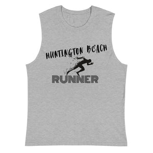 Huntington Beach - Runner Unisex Muscle Shirt