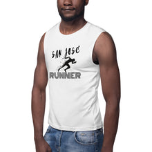 Load image into Gallery viewer, San Jose - Runner Unisex Muscle Shirt
