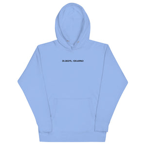 San Luis Obispo - Long and Lat Unisex Hoodie