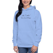 Load image into Gallery viewer, San Luis Obispo - Mr &amp; Mrs Unisex Hoodie
