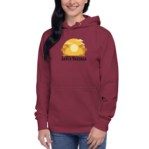 Santa Barbara - Sunset Unisex Hoodie