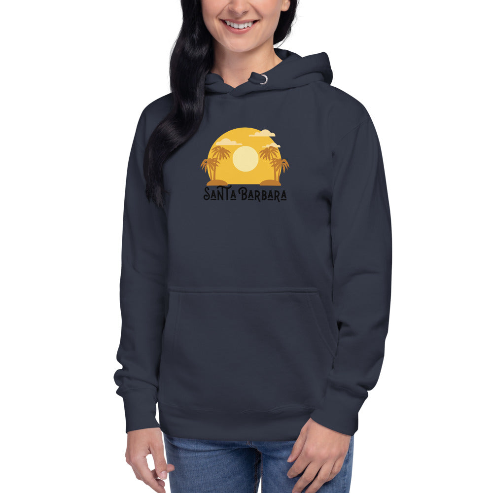 Santa Barbara - Sunset Unisex Hoodie