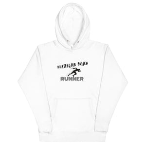 Huntington Beach - Runner Unisex Hoodie