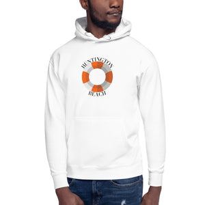 Huntington Beach - Lifebuoy Unisex Hoodie