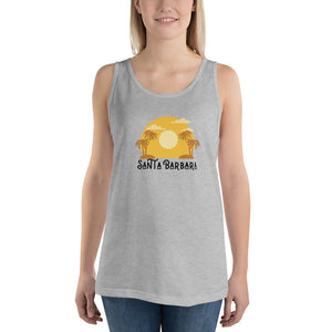 Santa Barbara - Sunset Unisex Tank Top