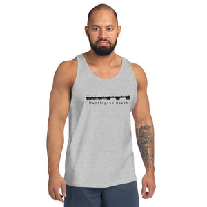 Huntington Beach - Pier Unisex Tank Top