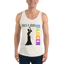 Load image into Gallery viewer, Santa Barbara - Dancer Unisex Tank Top
