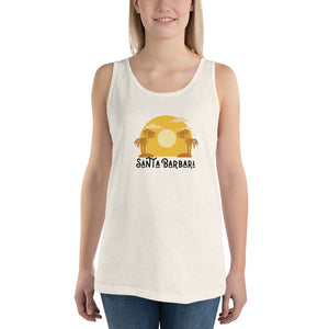 Santa Barbara - Sunset Unisex Tank Top