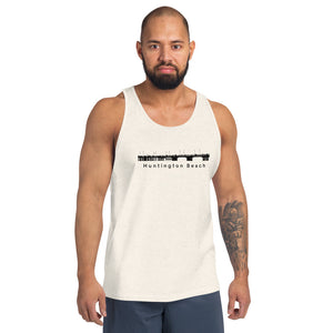 Huntington Beach - Pier Unisex Tank Top