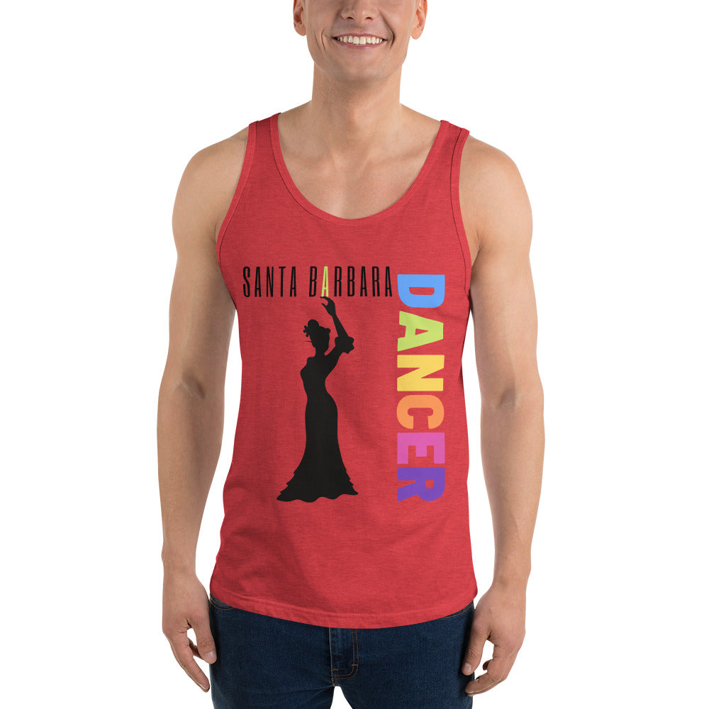 Santa Barbara - Dancer Unisex Tank Top