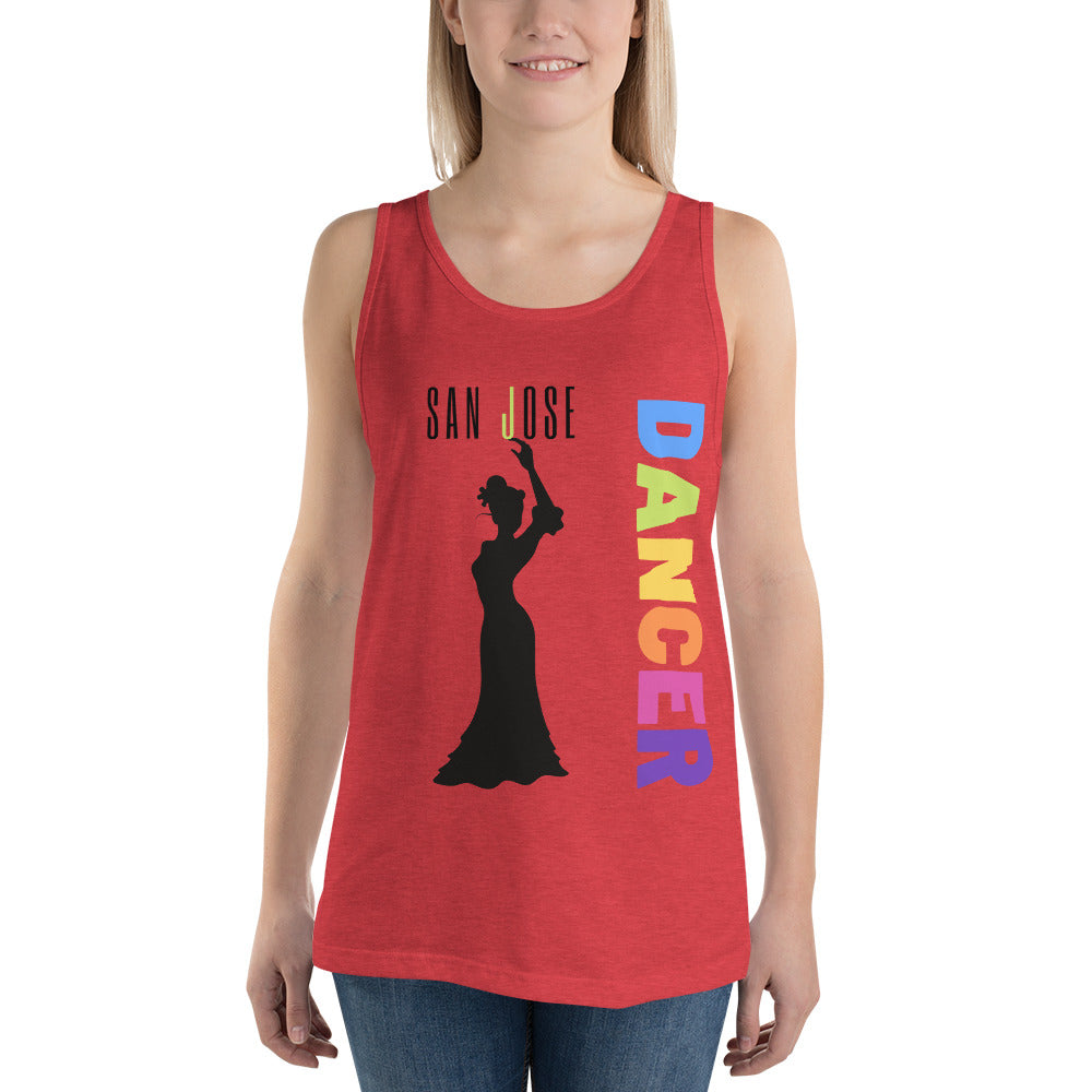 San Jose - Dancer Unisex Tank Top