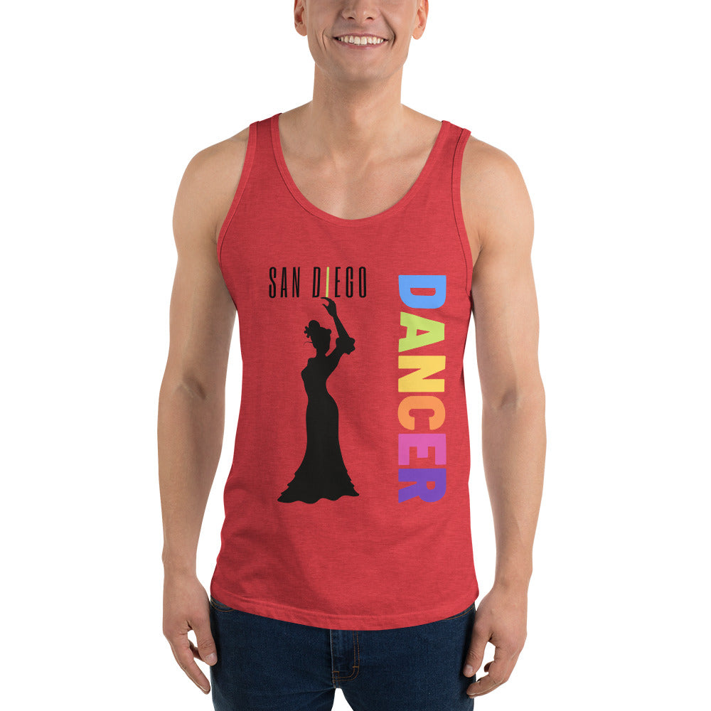 San Diego - Dancer Unisex Tank Top