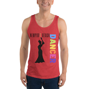 Newport Beach - Dancer Unisex Tank Top