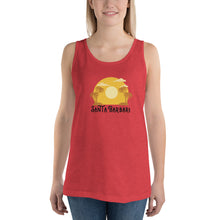 Load image into Gallery viewer, Santa Barbara - Sunset Unisex Tank Top
