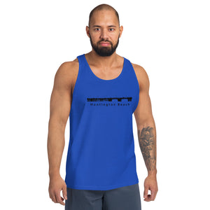 Huntington Beach - Pier Unisex Tank Top